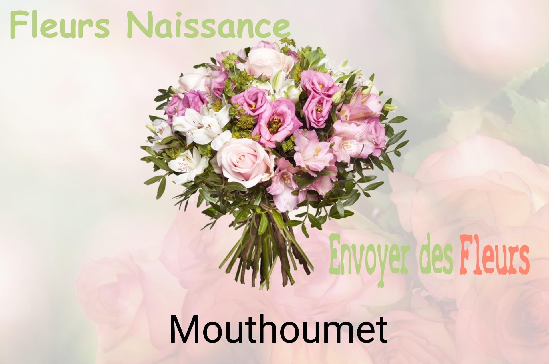 Bouquet de fleurs de naissance livré à Mouthoumet